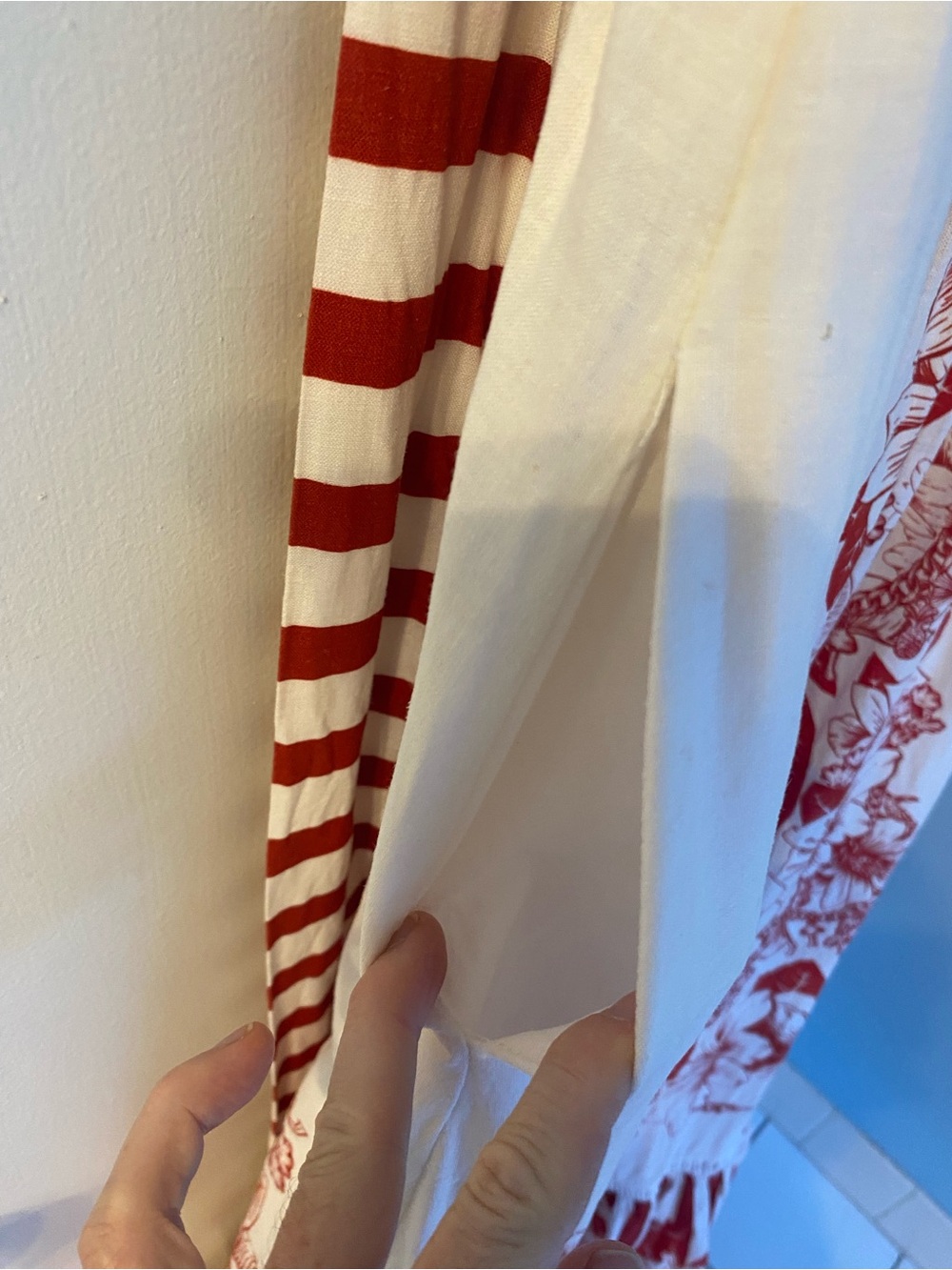 Farm Rio Off-White Floral Chains Maxi Dress Size Small - Picture 7 of 13